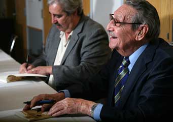 Raul H. Castro book signing