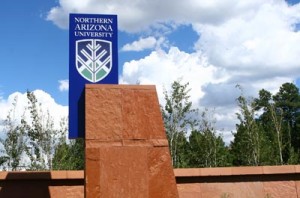 NAU entrance sign