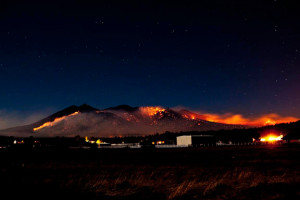 Fire in Flagstaff