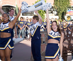 NAU pep rally