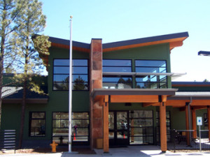 new YMCA building