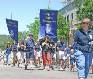 NAU parade