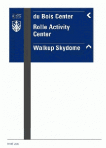 New sign