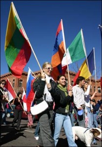International flags