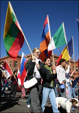 International flags