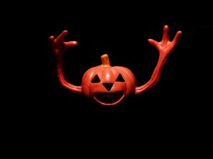 creepy pumpkin