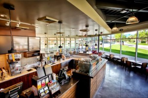 Starbucks interior