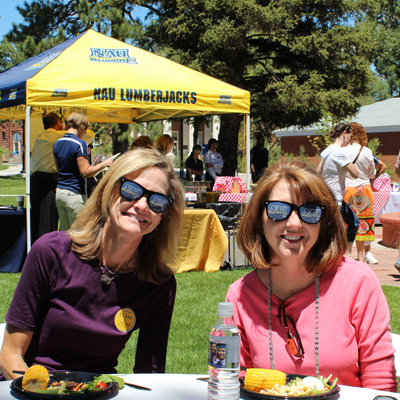 Alumni employee barbecue