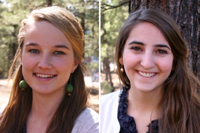 Susanna Dart and Brielle Giesemann