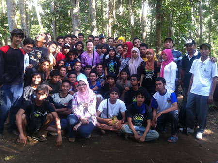 students at the University of Mataram