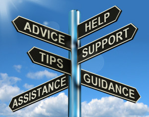 Advice, Help, Tips, Support, Assistance, Guidance