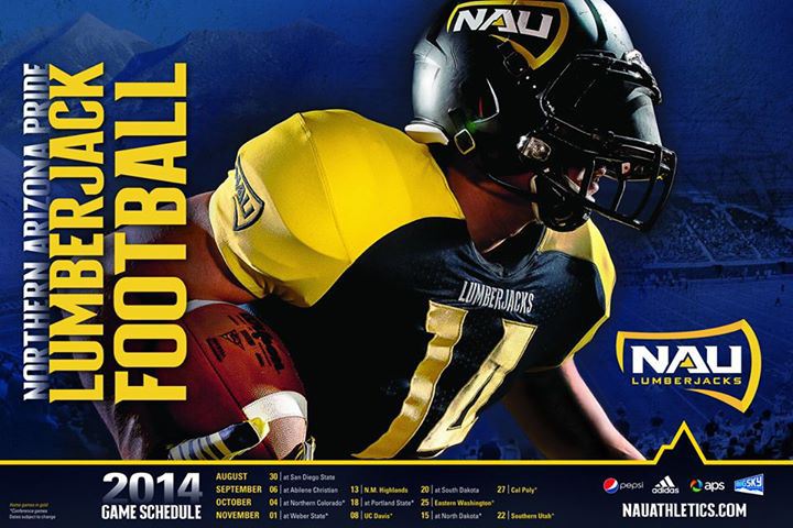 Northern Arizona Pride Lumberjack Football