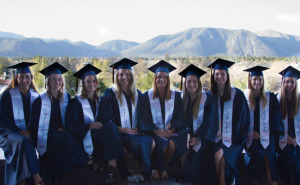NAU's 2014 Female Swim & Dive graduates