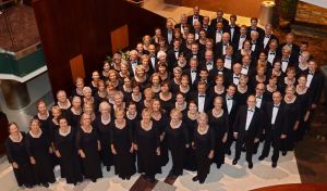 Choir at the 'Messiah' performance