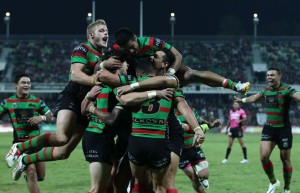 Rabbitohs celebrate victory