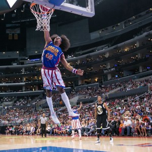Harlem Globetrotter dunk