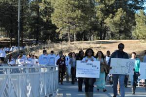 MLK March at NAU