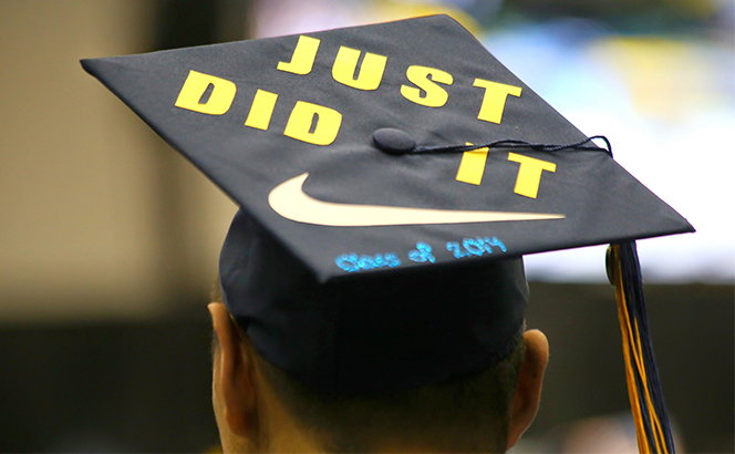 Just Did It Class of 2014 Grad cap
