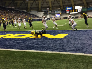 NAU football in the skydome