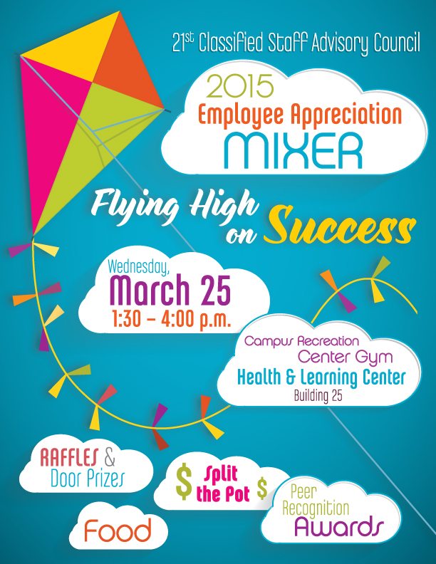 21st Classified Staff Advisory Council 2015 Employee Appreciation Mixer