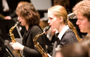 NAU saxophonist