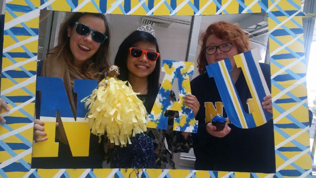 NAU True Blue students