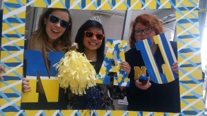 NAU True Blue students