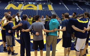 NAU mens basketball