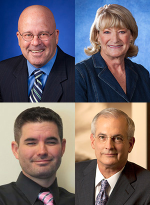 Richard Morrison, Elaine Morrison, Donald Brandt, John David Bowman