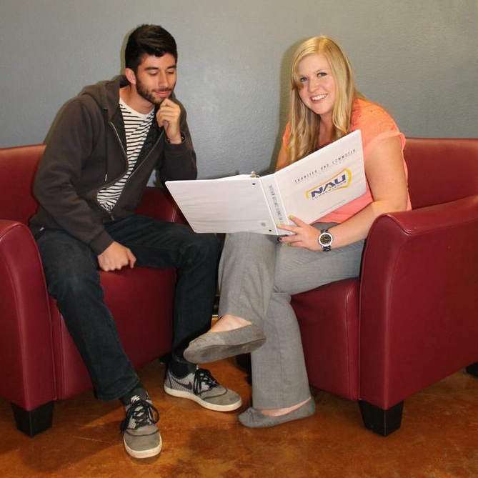 Shannon Erickson and transfer student