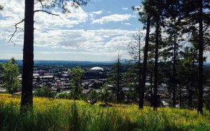 Mars Hill overlooking NAU