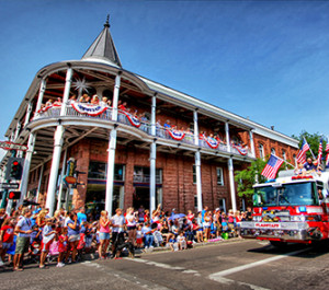 Downtown Flagstaff on the Fourth of July
