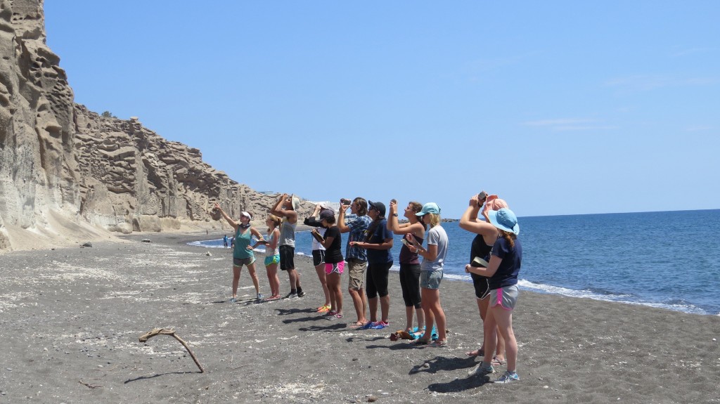 NAU students in Greece