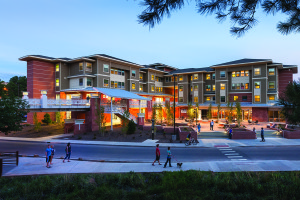 The Suites aglow