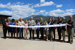 Ribbon cutting ceremony