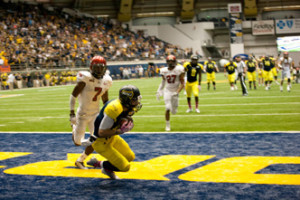 NAU football- Touchdown!