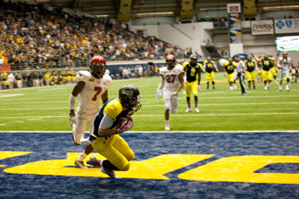 NAU football- Touchdown!