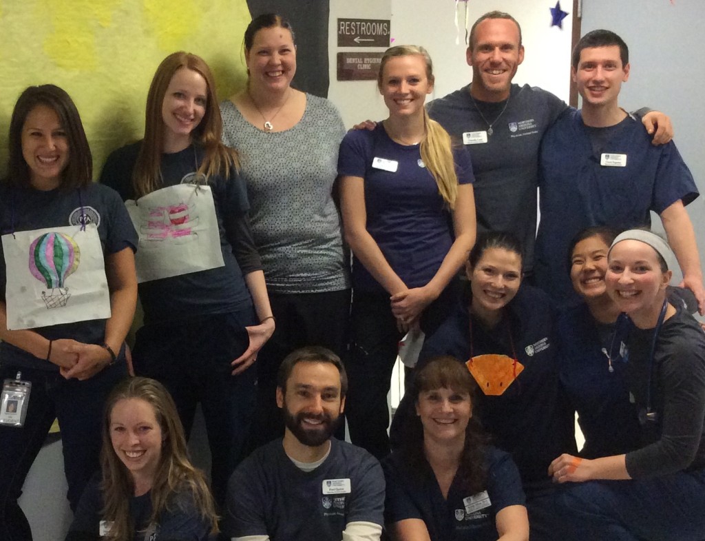 Photo of physician assistant students