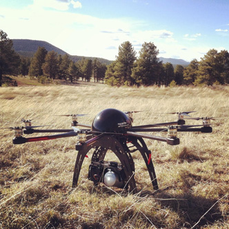 octocopter drone