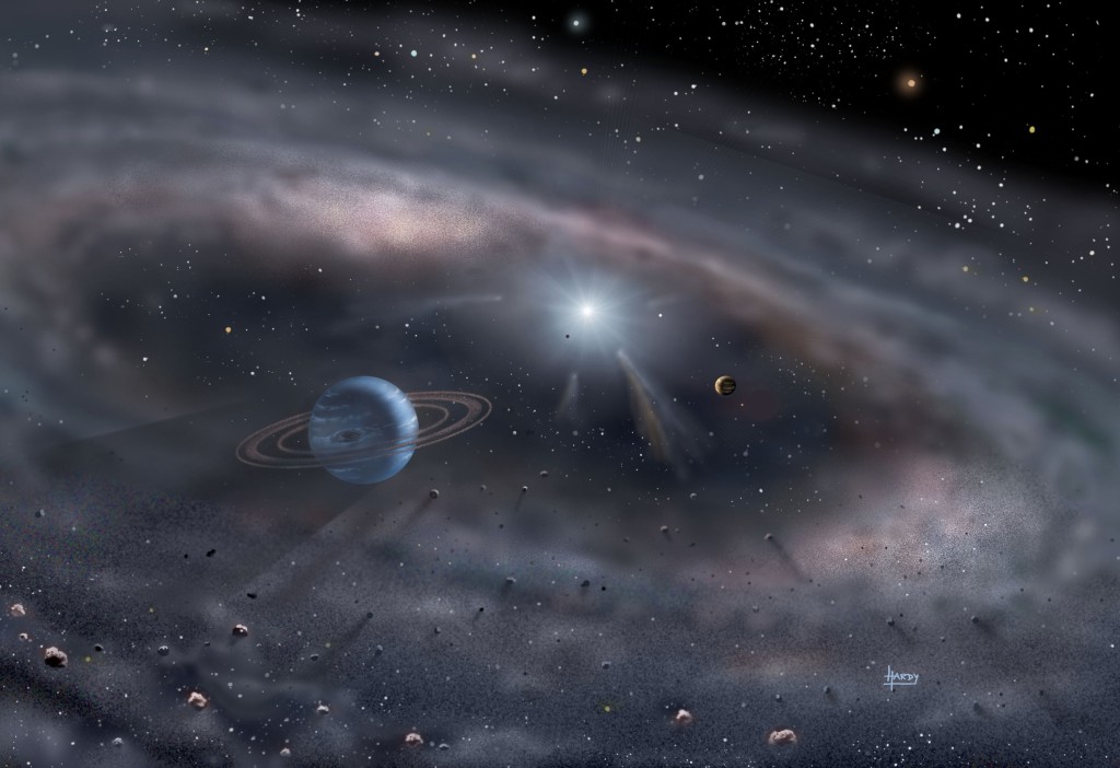 NASA image of our solar system