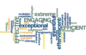 What's your e word art