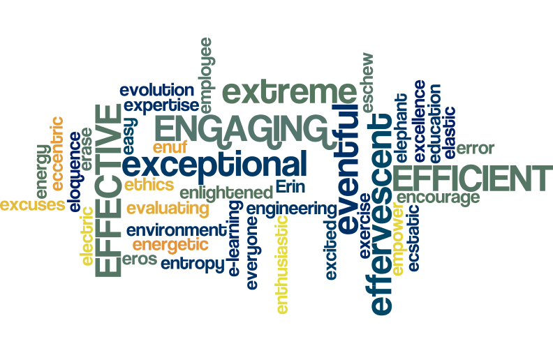 What's your e word art