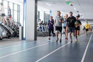 Campus recreation track