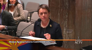 President Cheng at House Appropriations