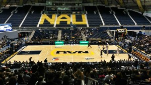 NAU basketball game