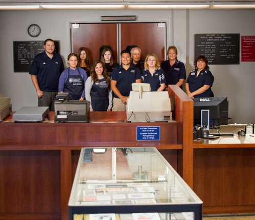 NAU Postal Services staff