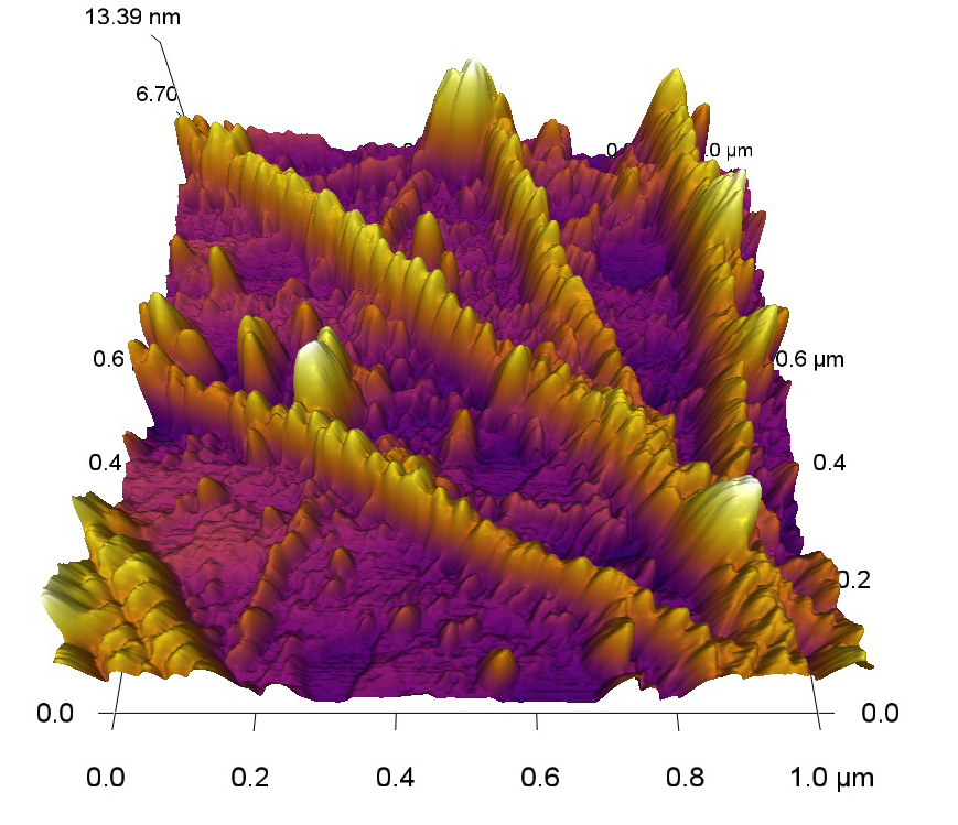 atomic force microscope image