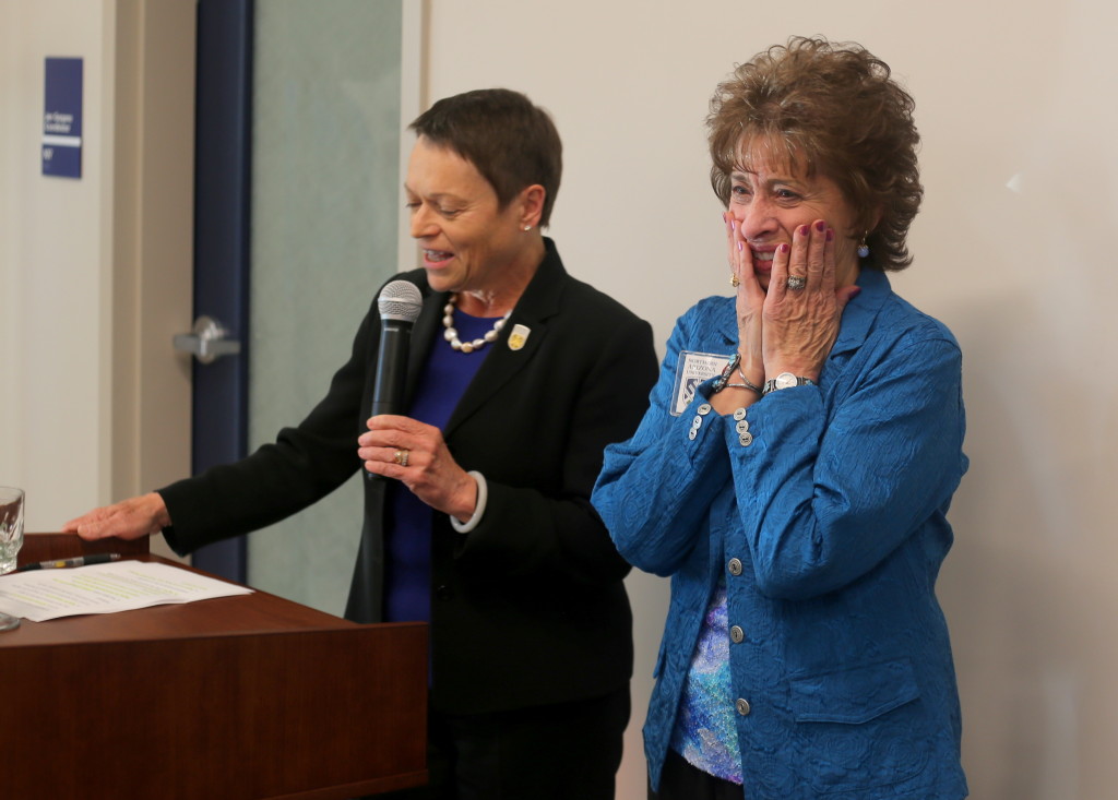 President Cheng and Margaret Ann Hughes