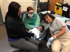 Dental hygiene students