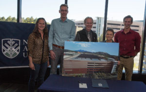 attendees at signing ceremony